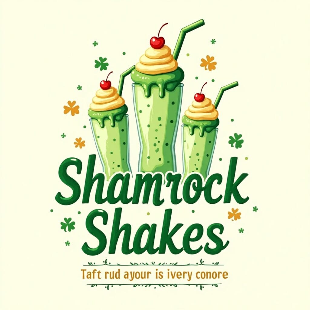 The Ultimate Homemade Shamrock Shake Recipe: Irresistible Minty Bliss! 🍀 2 A blender filled with a creamy green Shamrock Shake mixture, blending to a smooth consistency.