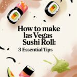 Master the art of creating the iconic Las Vegas roll sushi at home with this step-by-step guide.