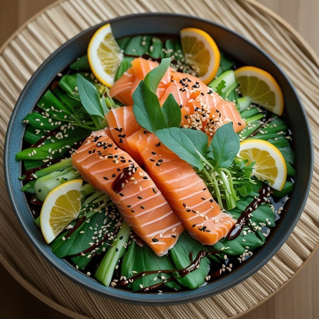 Asian-Inspired Salmon Bowl