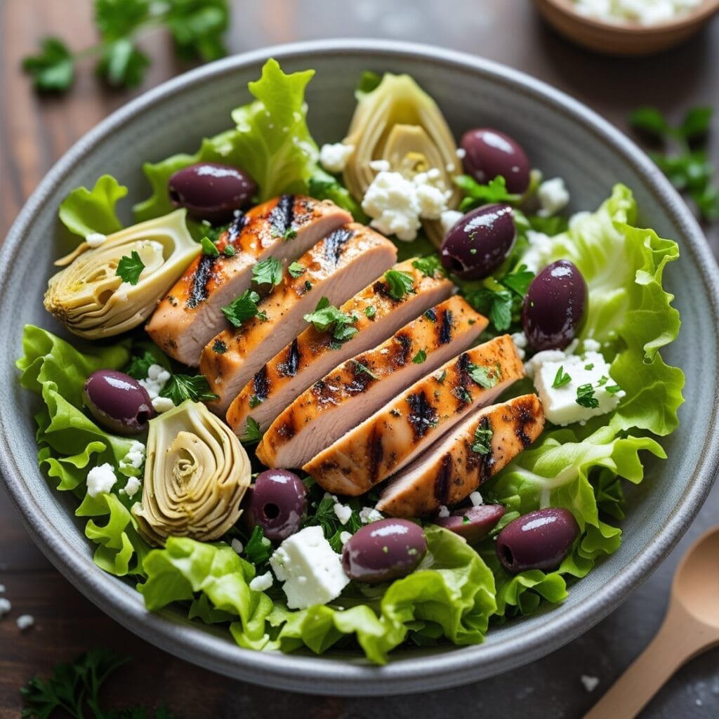 Mediterranean Keto Bowl