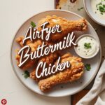 Indulge in deliciously crispy Air Fryer Buttermilk Fried Chicken with this simple recipe. Achieve that perfect fried texture without the oil.