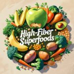 High-fiber foods keep you feeling full for longer, reducing cravings and unnecessary snacking.