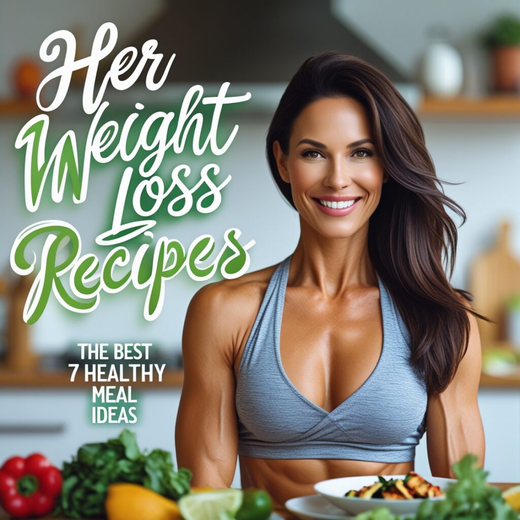 Her Weight Loss Recipes: The Best 7 Healthy Meal Ideas 2 Struggling to find tasty yet healthy meals for weight loss? "Her Weight Loss Recipes: The Best 7 Healthy Meal Ideas"