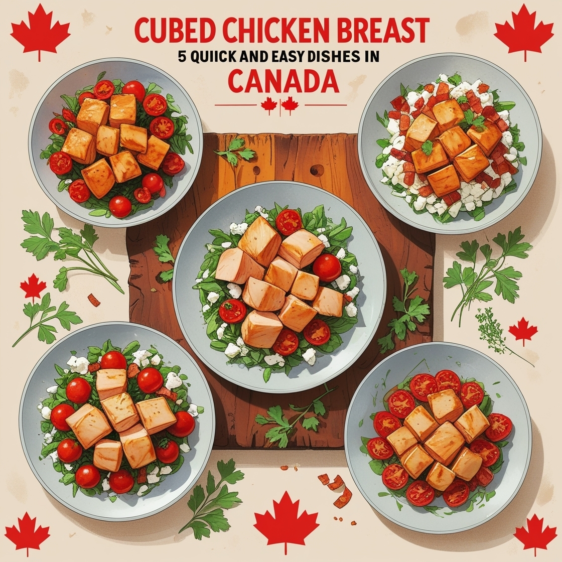 Chicken breast is a versatile and lean protein that's a staple in many Canadian kitchens.