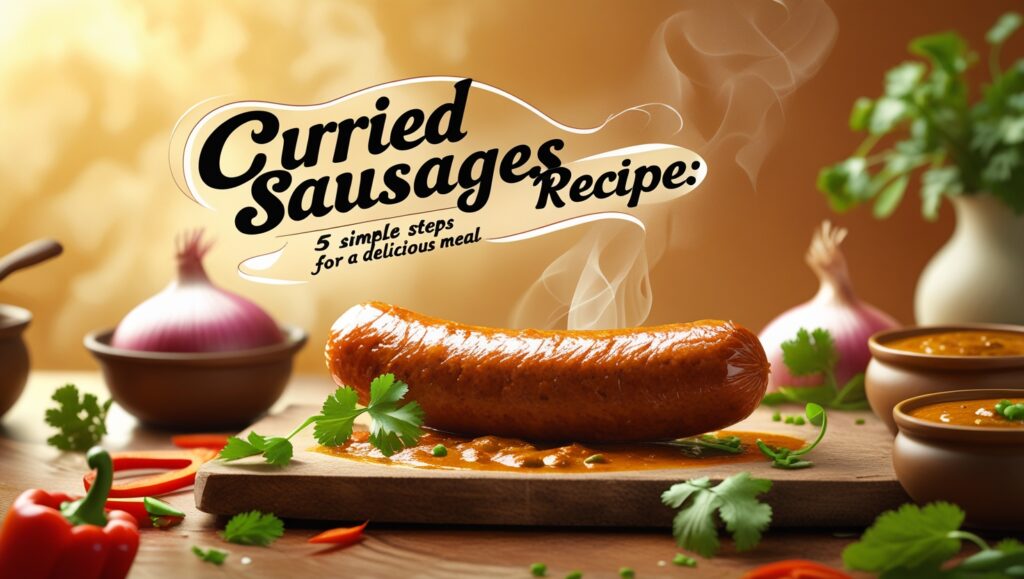 Curried Sausages Recipes: 5 Simple Steps for a Delicious Meal 2 Tired of the same old dinners? This Curried Sausages recipe brings bold flavors in 5 simple steps. Try it tonight for a tasty twist on your routine!