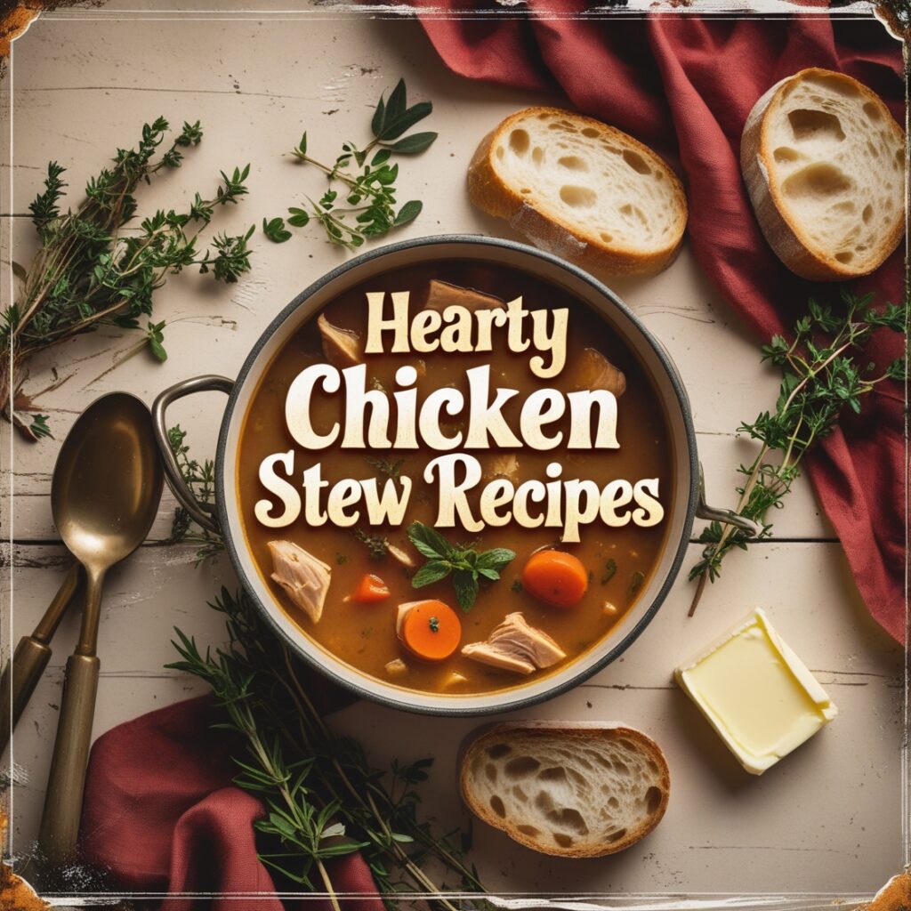 Hearty Chicken Stew Recipes: Warm, Comforting & Delicious