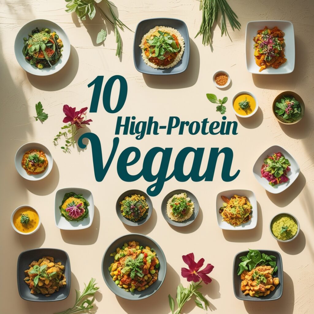 High-Protein Vegan Meals: Easy, Flavorful Recipes for Busy Lifestyles