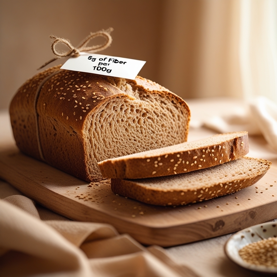 What Are the 15 Highest Fiber Foods? 15 Whole Wheat Bread (6g of Fiber per 100g)