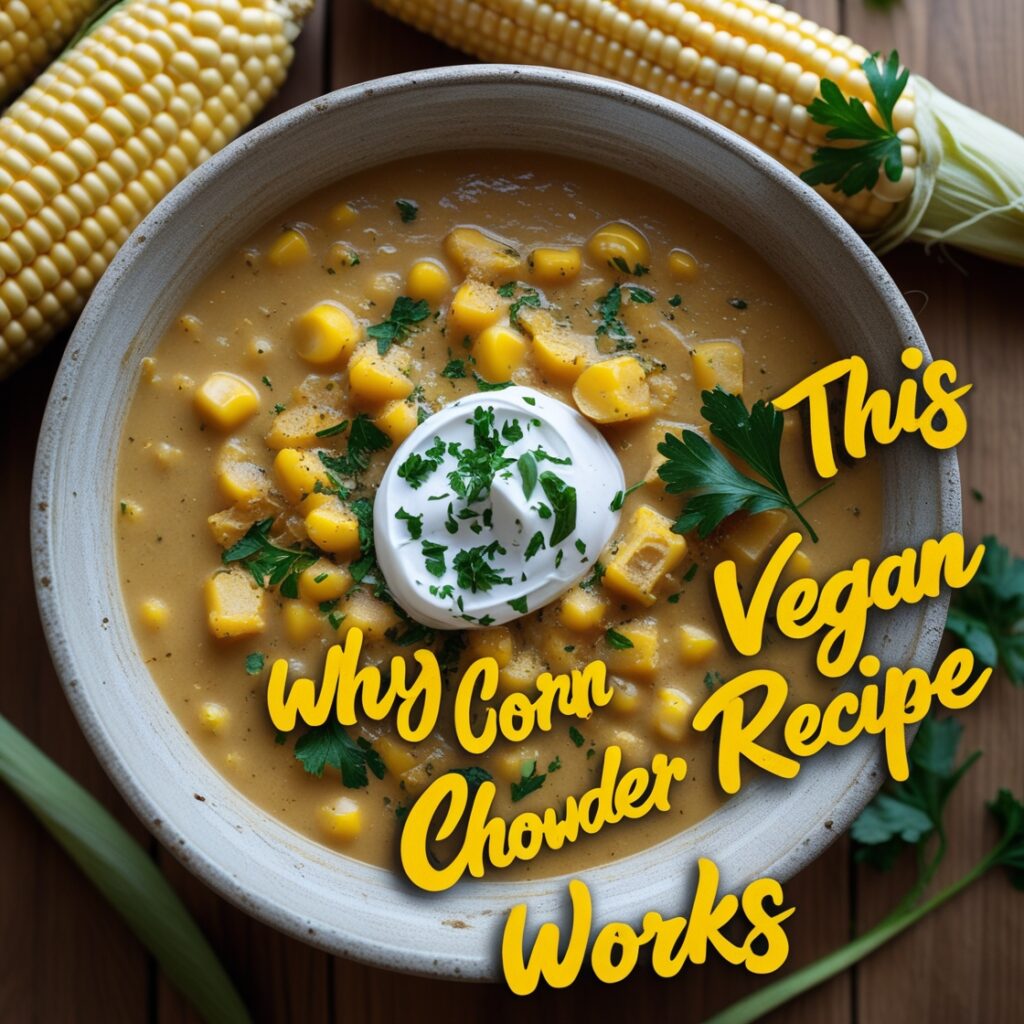 Looking for Easy Vegan Recipes? Try 5 Simple Corn Chowder Recipes 2 Why This Vegan Corn Chowder Recipe Works
