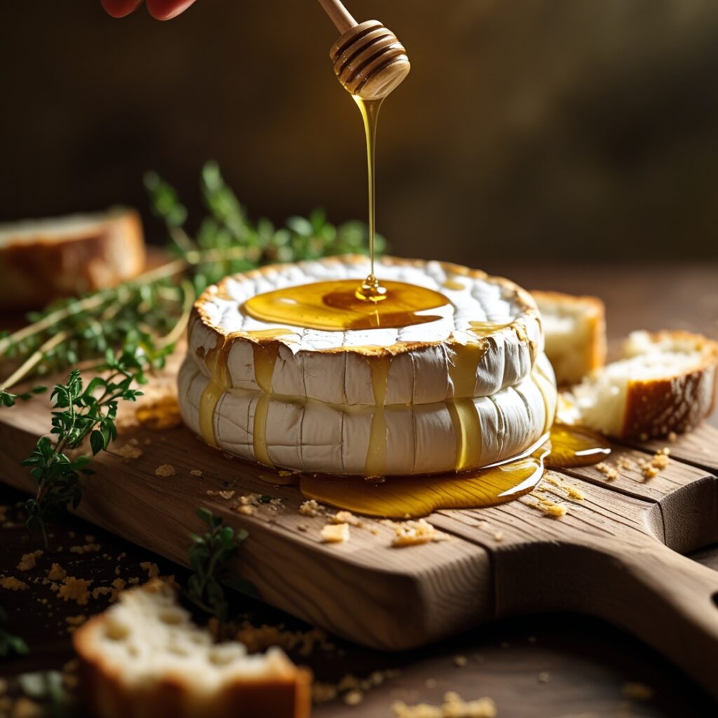 Irresistible Baked Brie with Honey & Almonds Recipes