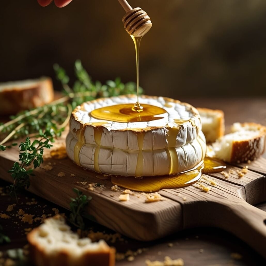 Irresistible Baked Brie with Honey & Almonds Recipes