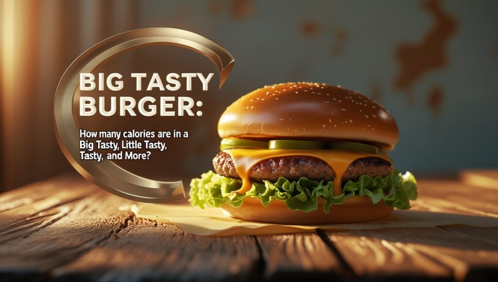 Big Tasty Burger Calories: How Many Calories Are in a Big Tasty, Little Tasty, and More? 2 Big Tasty Burger Calories: How Many Calories Are in a Big Tasty