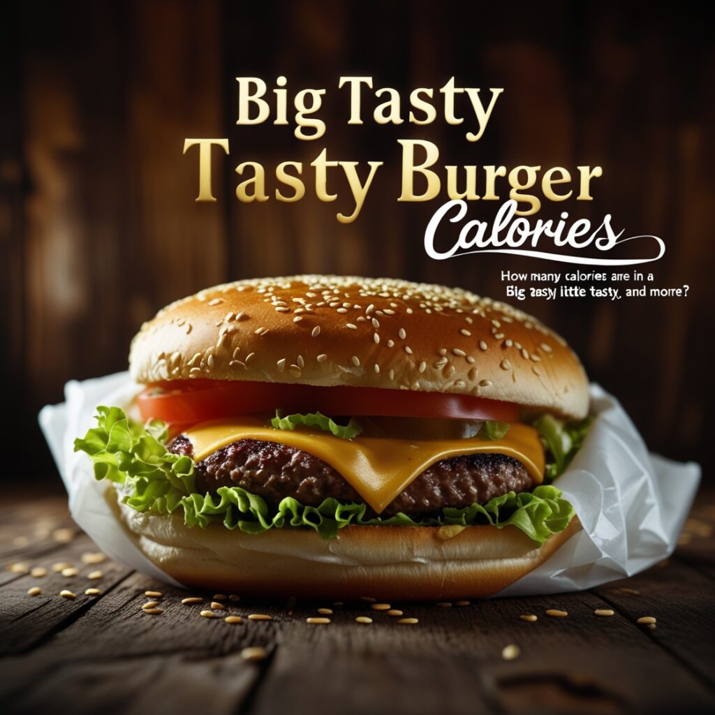 Big Tasty Burger Calories: How Many Calories Are in a Big Tasty, Little Tasty, and More?