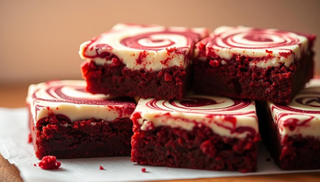Red Velvet Cheesecake Brownies