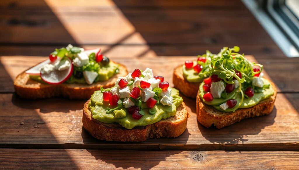 avocado toast variations
