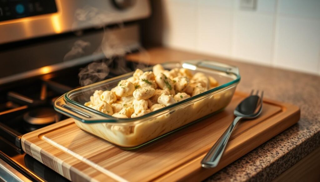chicken alfredo reheating tips