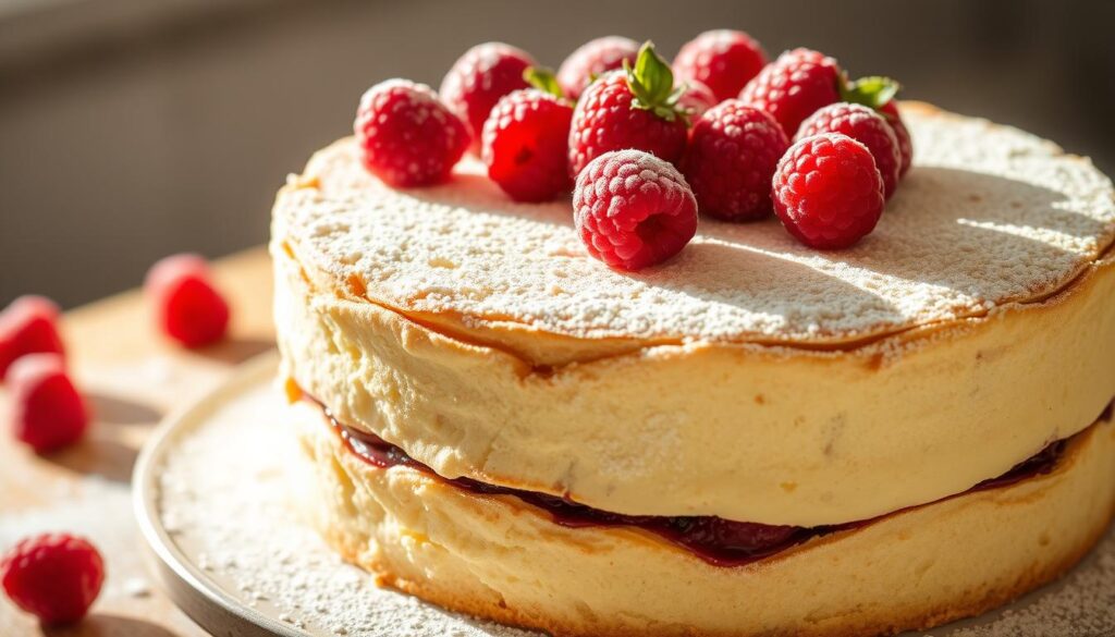 classic raspberry cake