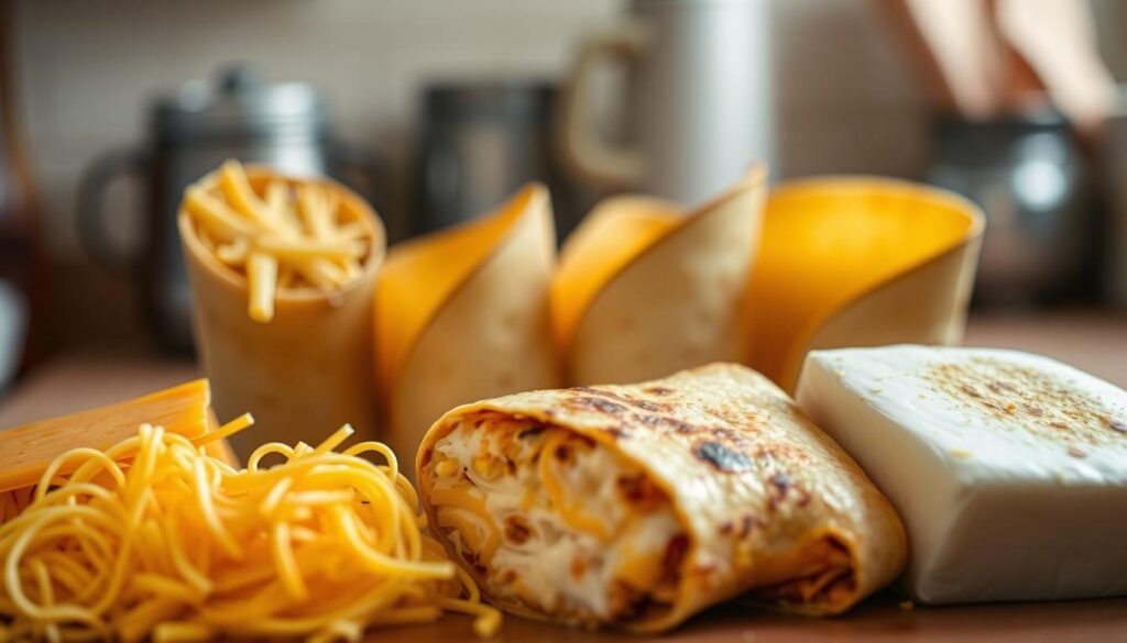 grilled cheese burrito options