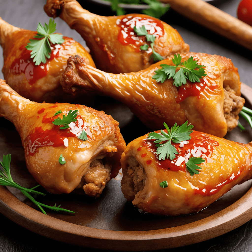 Focuses on textures (sticky, crispy, charred) and key ingredients for accessibility.