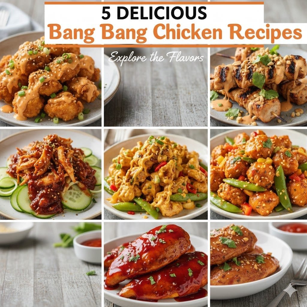 Explore 5 Delicious Bang Bang Chicken Recipes