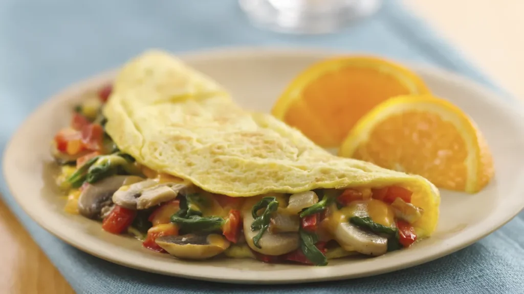 10 Easy Low-Calorie Meals for a Healthier Lifestyle 3 Need an egg dish for breakfast? Make these veggie stuffed omelet that’s ready in just 15 minutes.