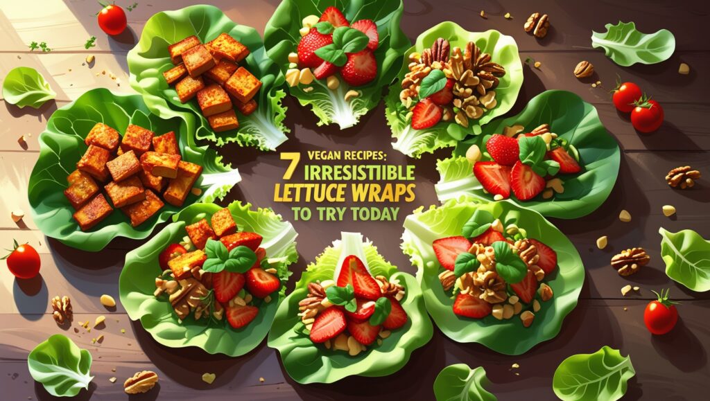 Vegan Recipes: 7 Irresistible Lettuce Wraps to Try Today 2 Vegan Recipes: 7 Irresistible Lettuce Wraps to Try Today