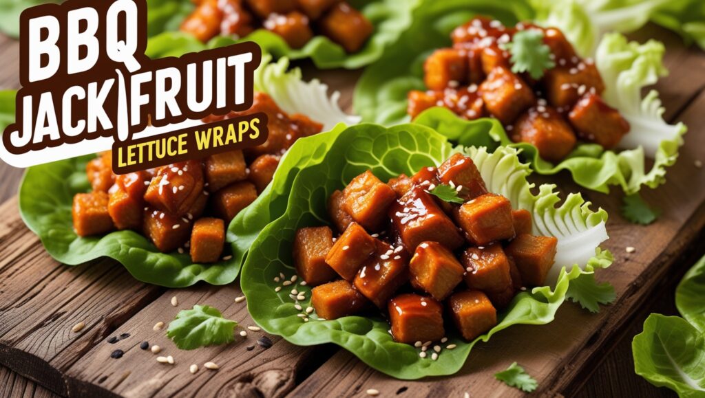 Vegan Recipes: 7 Irresistible Lettuce Wraps to Try Today 5 BBQ Jackfruit Lettuce Wraps