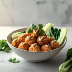 Crispy Bang Bang Salmon Bites Bowls
