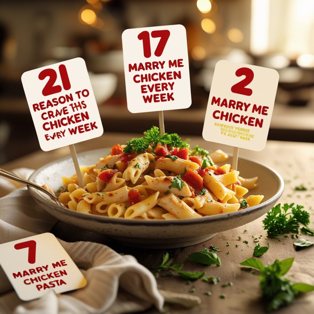 5 Reasons You’ll Crave Marry Me Chicken Pasta Every Week
