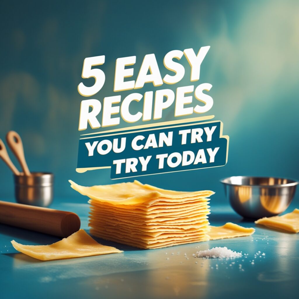 Puff Pastry Square Sheets: 5 Easy Recipes You Can Try Today