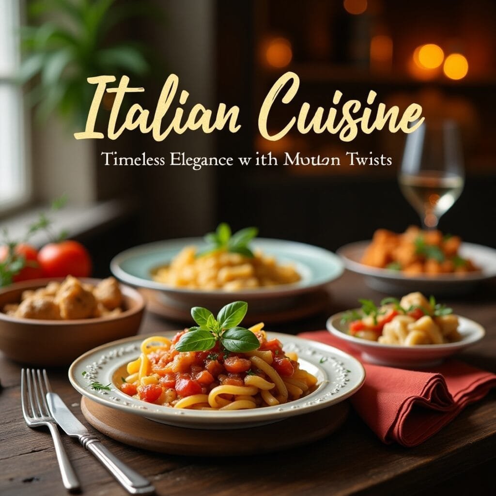 Italian Cuisine: Timeless Elegance with Modern Twists