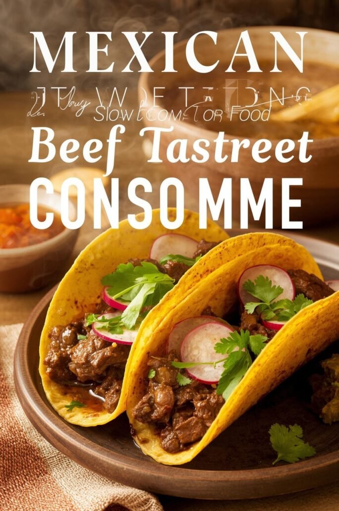 Mexican Comfort Food: Why Slow-Cooked Beef Tacos with Consommé Are Trending