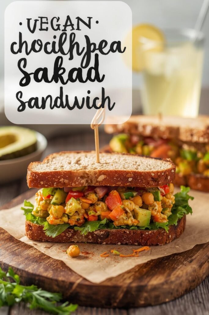 Vegan Chickpea Salad Sandwich: A Plant-Based Twist on a Classic