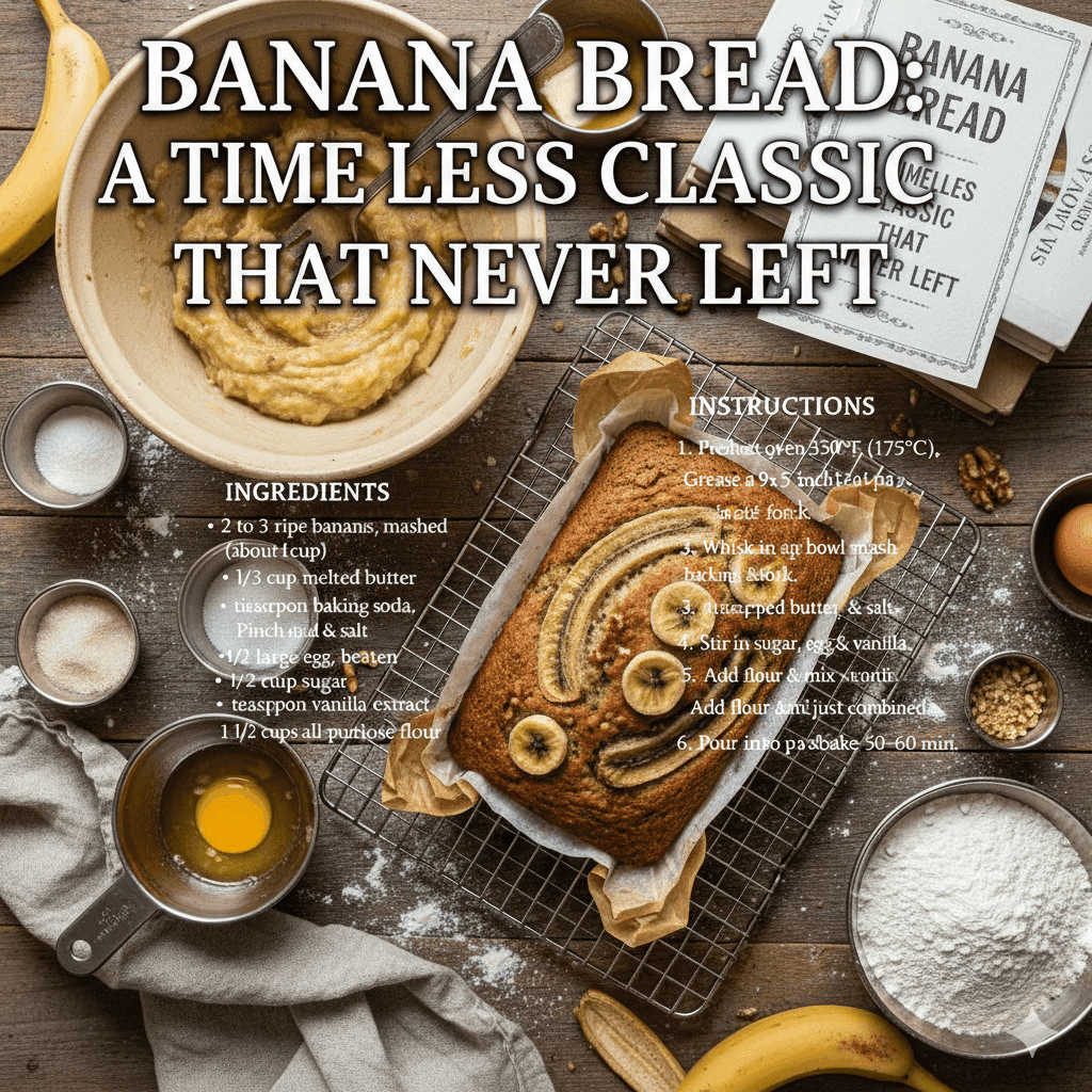 Banana Bread Recipe: A Timeless Classic That Never Left
