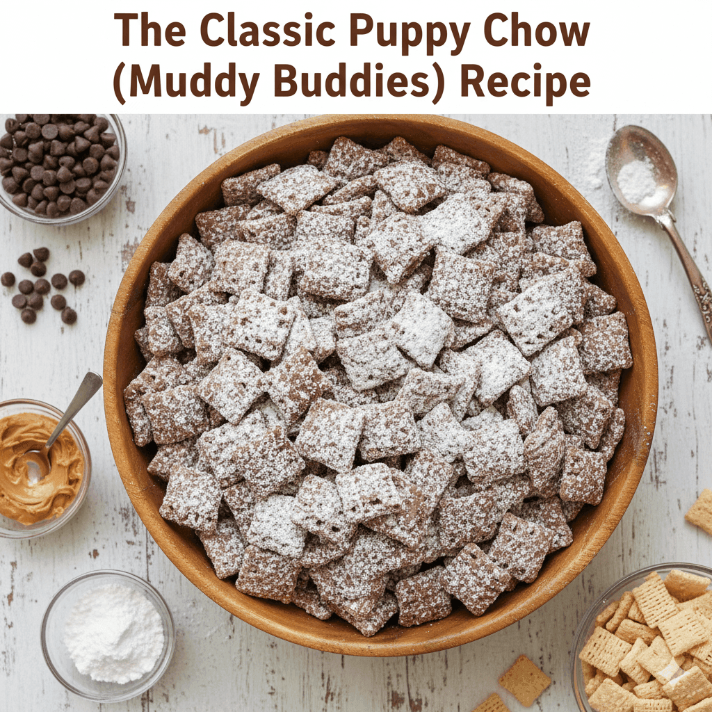  The Classic Puppy Chow (Muddy Buddies) Recipe