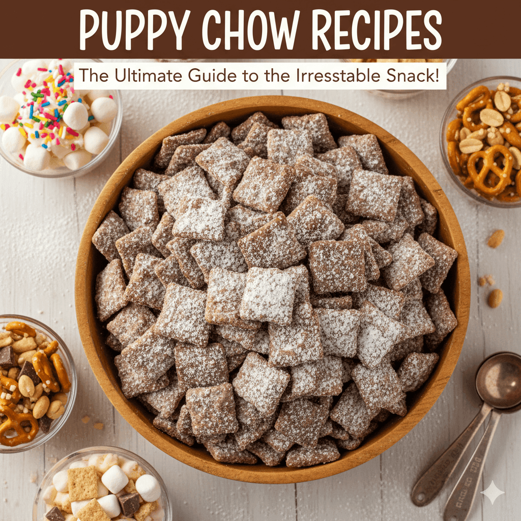 🍫 The Classic Puppy Chow (Muddy Buddies) Recipe
