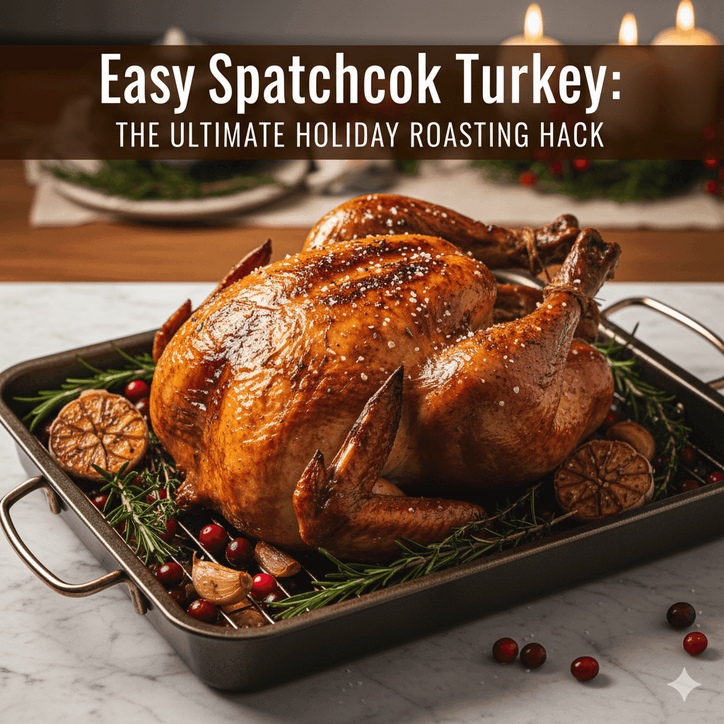 Easy Spatchcock Turkey: The Ultimate Holiday Roasting Hack